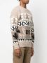 DSQUARED2 Trui met jacquard Beige - Thumbnail 3