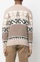 Dsquared2 Trui met jacquard Beige - Thumbnail 4