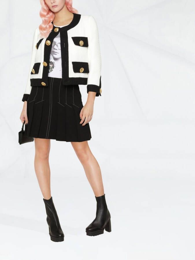 DSQUARED2 Tweed jack Wit