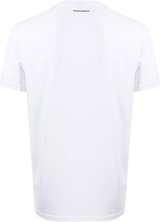 DSQUARED2 Tweedelige T-shirt set Wit