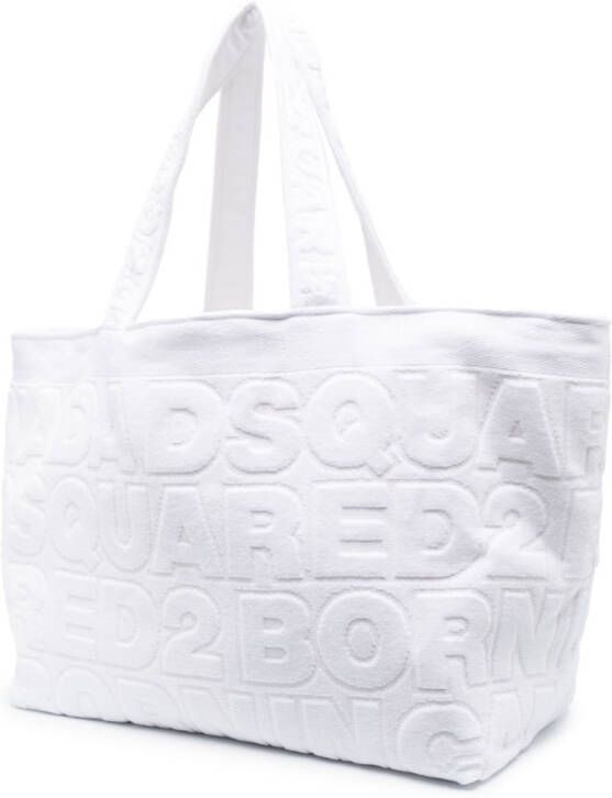 Dsquared2 Twin shopper Wit