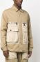 Dsquared2 two-tone flap-pocket jacket Beige - Thumbnail 3