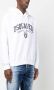 DSQUARED2 University print drawstring hoodie Wit - Thumbnail 3