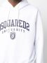 DSQUARED2 University print drawstring hoodie Wit - Thumbnail 5