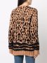 DSQUARED2 Vest met luipaardprint Bruin - Thumbnail 4