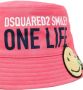 Dsquared2 x Smiley 'One Life' vissershoed Roze - Thumbnail 2