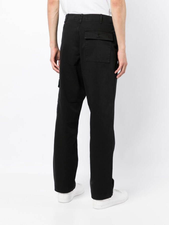 Dunhill Broek met cargo zak Zwart