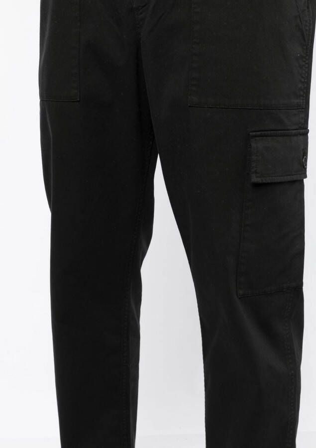 Dunhill Broek met cargo zak Zwart