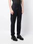 Dunhill Broek met krijtstreep Zwart - Thumbnail 3