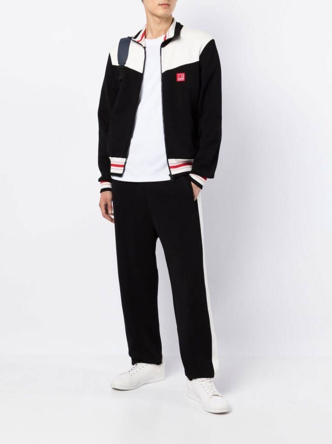 Dunhill Broek met zijstreep Zwart