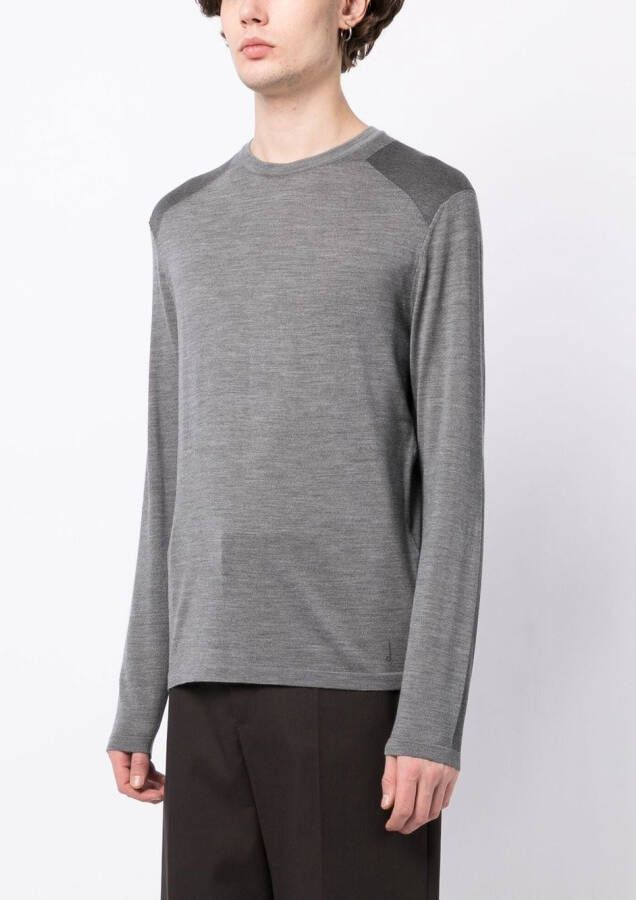 Dunhill Fijngebreid T-shirt Grijs