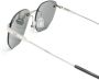 Dunhill Zonnebril met geometrisch montuur Zilver - Thumbnail 3