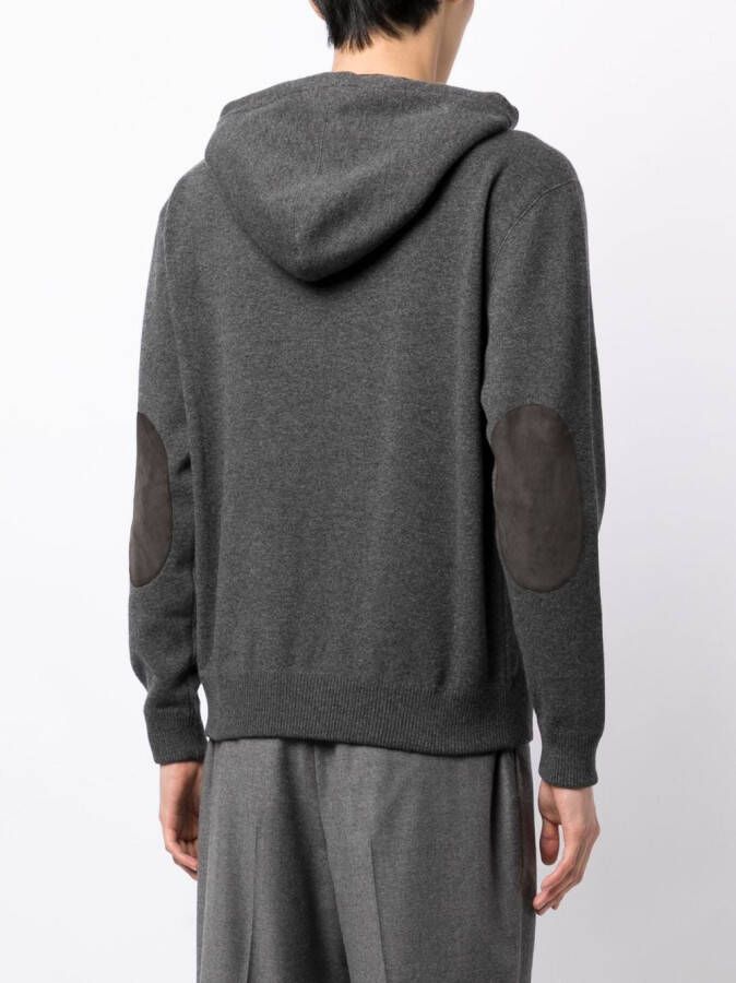 Dunhill Hoodie met rits Grijs
