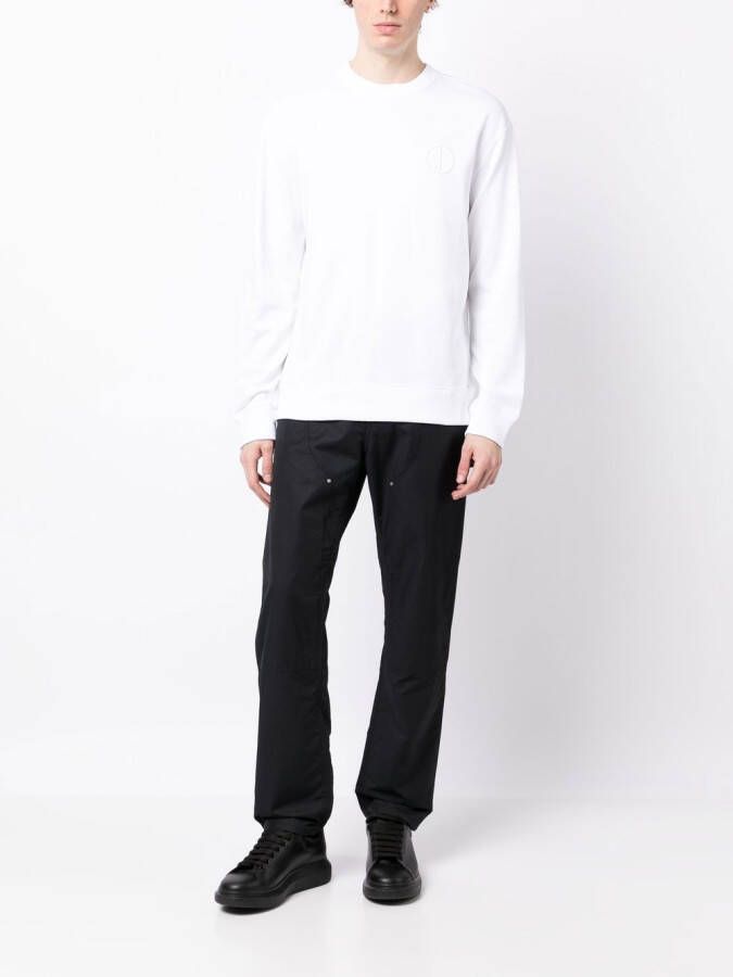 Dunhill Sweater met logodetail Wit