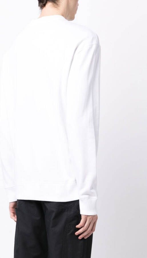Dunhill Sweater met logodetail Wit