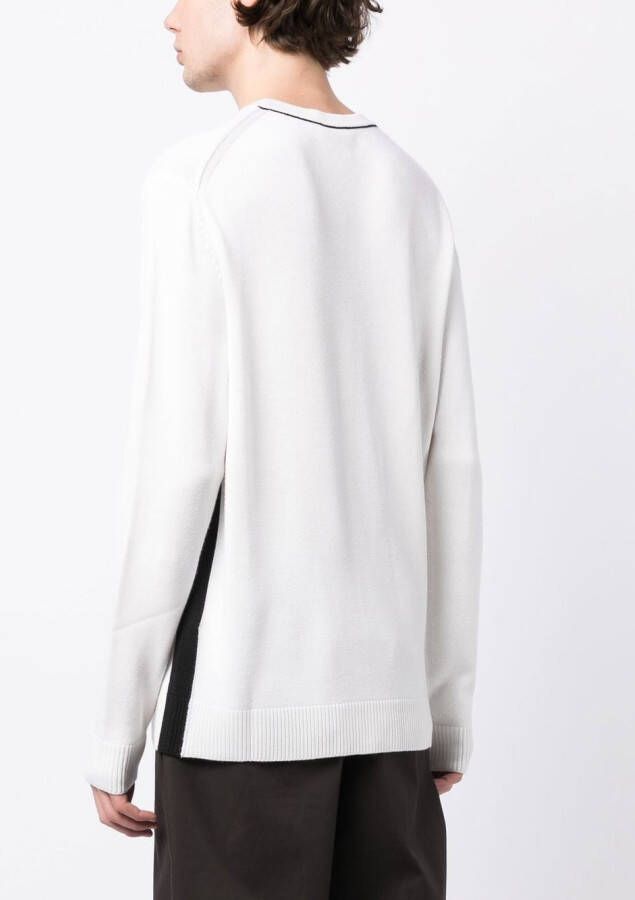 Dunhill Sweater met streepdetail Wit