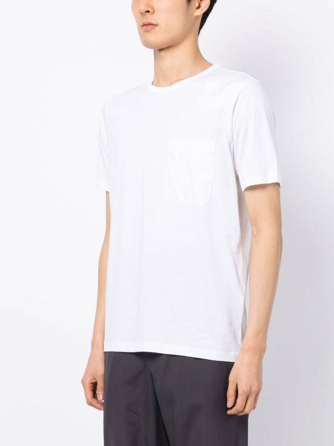 Dunhill T-shirt met opgestikte zak Wit