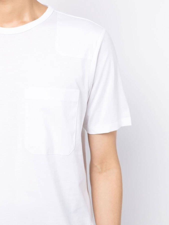 Dunhill T-shirt met opgestikte zak Wit