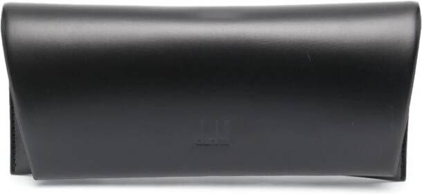 Dunhill Zonnebril met rond montuur Zwart