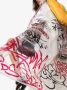 Duran Lantink Regenjas met graffiti-print Beige - Thumbnail 5