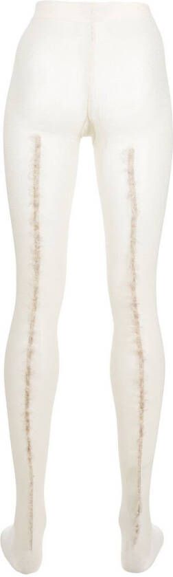 Durazzi Milano Panty met franje Beige
