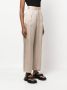 Dusan Cropped palazzo broek Beige - Thumbnail 3