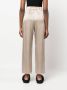 Dusan Cropped palazzo broek Beige - Thumbnail 4