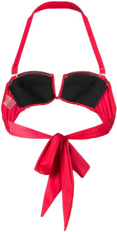 Duskii Bandeau bikinitop Rood
