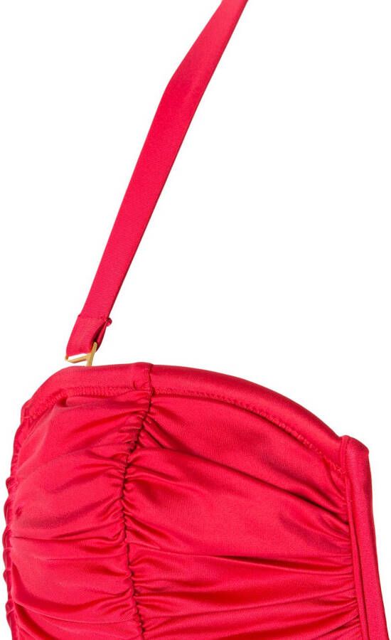 Duskii Bandeau bikinitop Rood