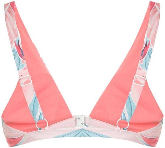 Duskii Bikinitop met bloemenprint Roze