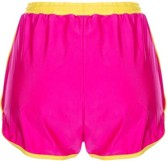 Duskii Shorts met colourblocking Roze