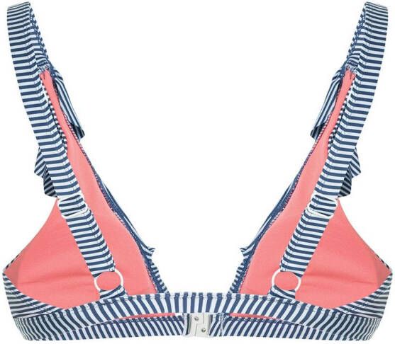 Duskii Spritz bikini top met ruches Veelkleurig