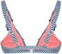 Duskii Spritz bikini top met ruches Veelkleurig - Thumbnail 2