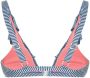 Duskii Spritz bikini top met ruches Veelkleurig - Thumbnail 2