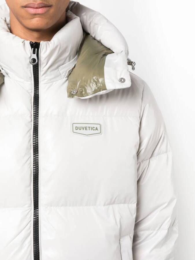 Duvetica Jack met logopatch Grijs