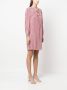 DVF Diane von Furstenberg Mini-jurk met abstracte print Roze - Thumbnail 3
