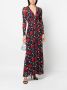 DVF Diane von Furstenberg Maxi-jurk Zwart - Thumbnail 2