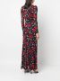 DVF Diane von Furstenberg Maxi-jurk Zwart - Thumbnail 4