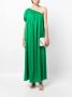 DVF Diane von Furstenberg Asymmetrische maxi-jurk Groen - Thumbnail 2