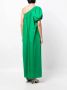 DVF Diane von Furstenberg Asymmetrische maxi-jurk Groen - Thumbnail 4