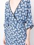 DVF Diane von Furstenberg Maxi-jurk met V-hals Blauw - Thumbnail 5
