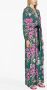 DVF Diane von Furstenberg Maxi-jurk met bloemenprint Groen - Thumbnail 4