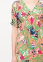 DVF Diane von Furstenberg Jurk met bloemenprint Oranje - Thumbnail 5