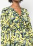 DVF Diane von Furstenberg Jurk met bloemenprint Geel - Thumbnail 5
