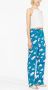 DVF Diane von Furstenberg graphic-print high-waisted trousers Blauw - Thumbnail 3