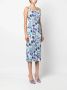 DVF Diane von Furstenberg Midi-jurk met grafische print Wit - Thumbnail 3