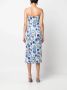 DVF Diane von Furstenberg Midi-jurk met grafische print Wit - Thumbnail 4