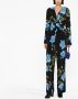 DVF Diane von Furstenberg Jumpsuit met bloemenprint Zwart - Thumbnail 2