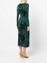 DVF Diane von Furstenberg Midi-jurk met print Zwart - Thumbnail 4
