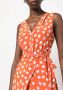 DVF Diane von Furstenberg Maxi-jurk met print Oranje - Thumbnail 5